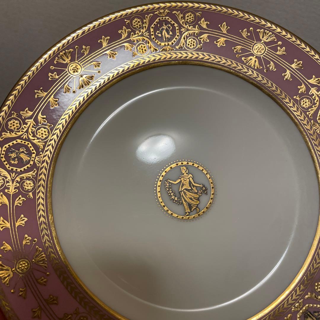 ウェッジウッド　アストバリー　ピンク　デザートプレート　17.5cm