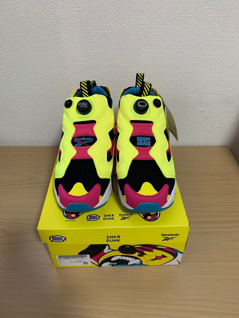 【26.5㎝】Reebok ポンプフューリー GRAPE BRAIN ソフビなし