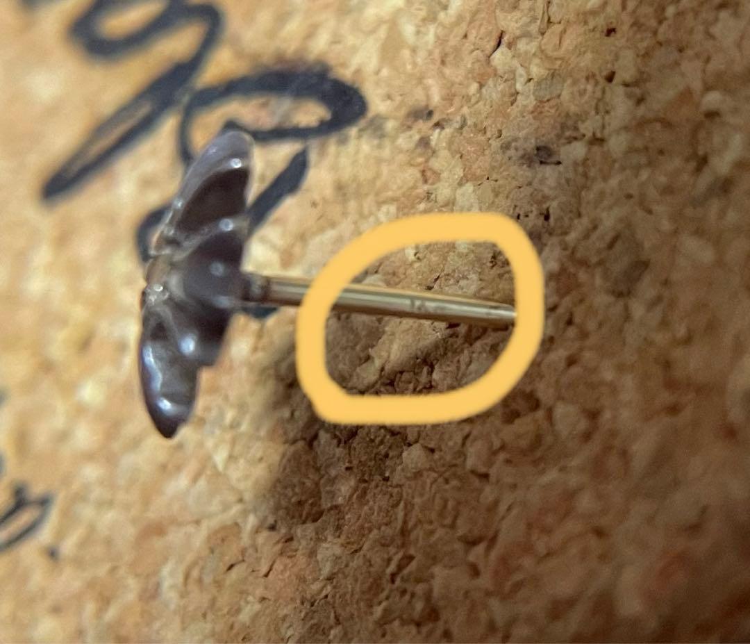 クロムハーツ　ピアス　925 シルバー　CHROME HEARTS ダイヤ入