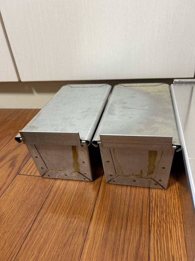 JHBS 中古パン用型セット17点　食パン型，メッシュ型ほか