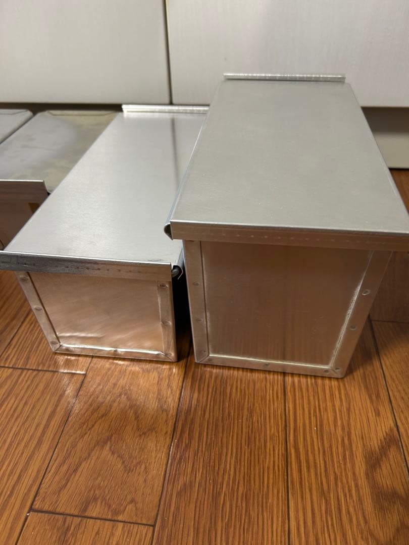 JHBS 中古パン用型セット17点　食パン型，メッシュ型ほか