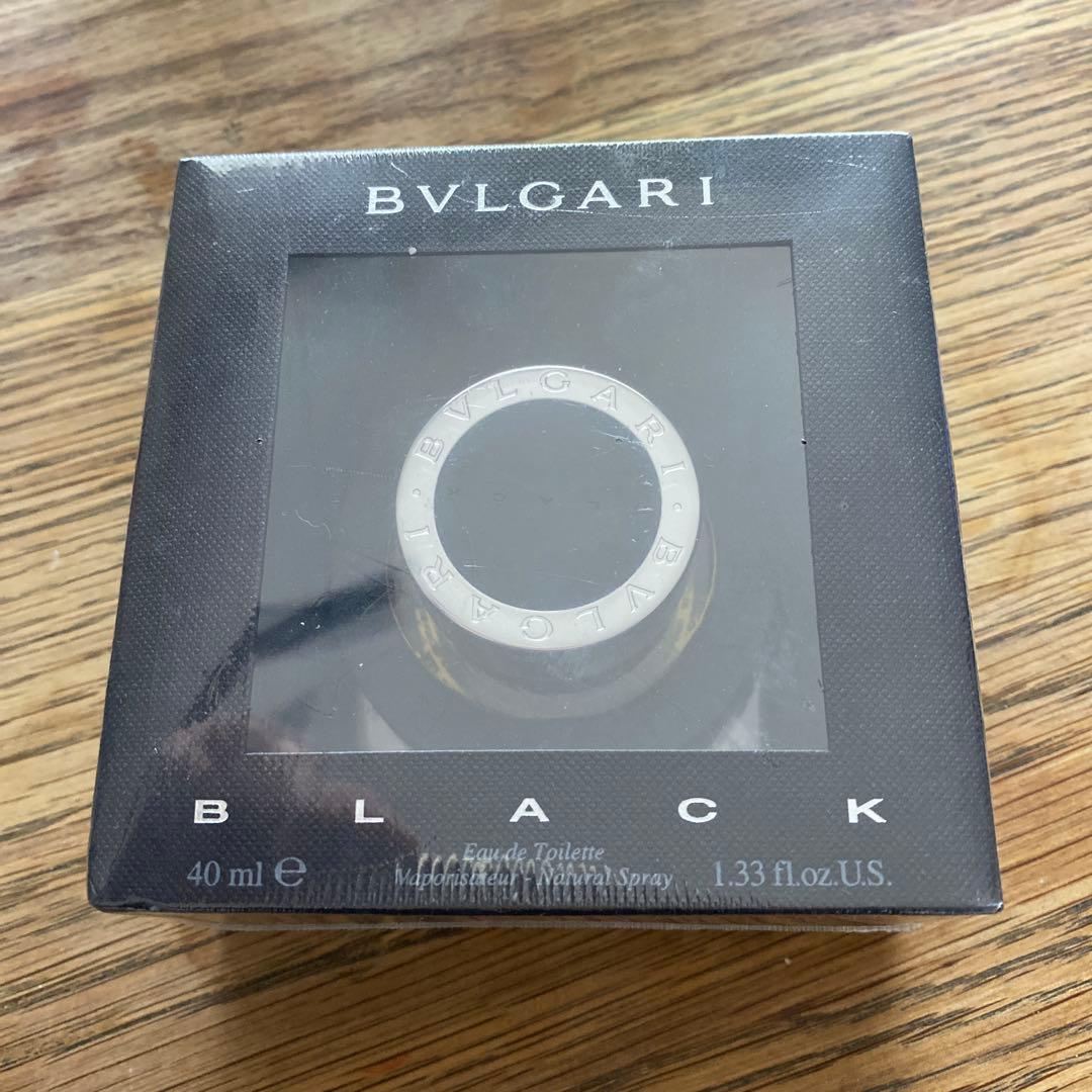 未開封 フィルム付き BVLGARI BLACK ブルガリ　ブラック