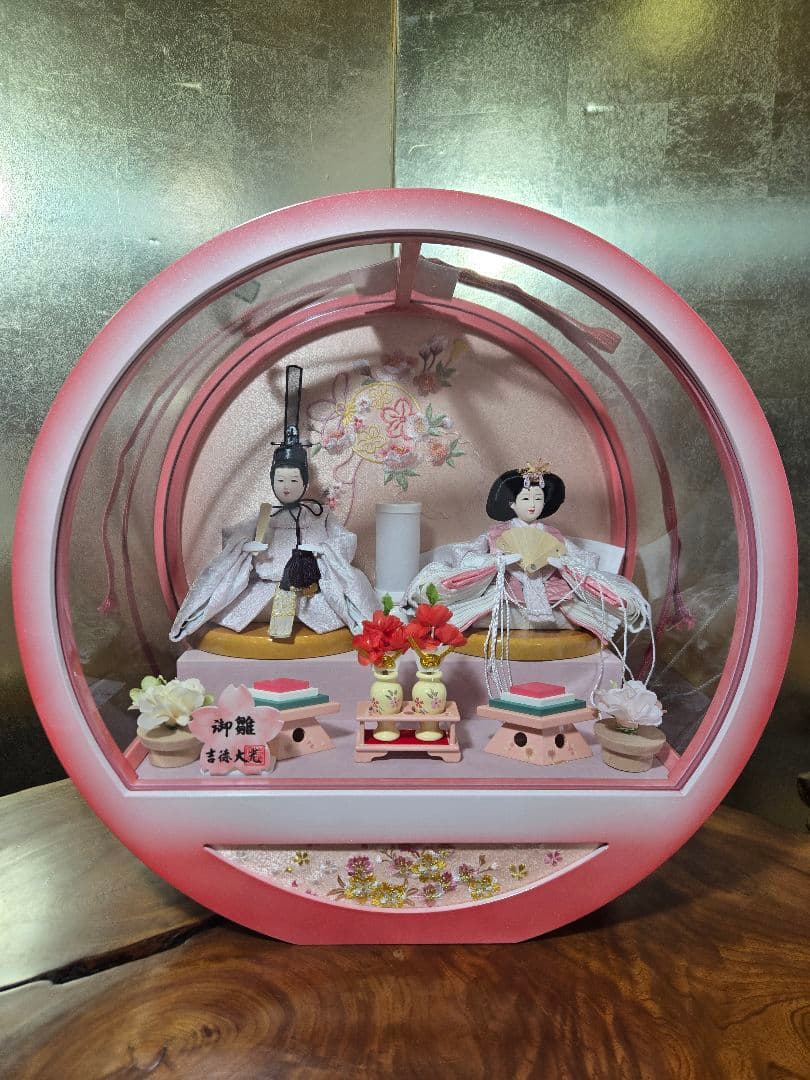【一点限り】雛人形 ケース飾り　K56