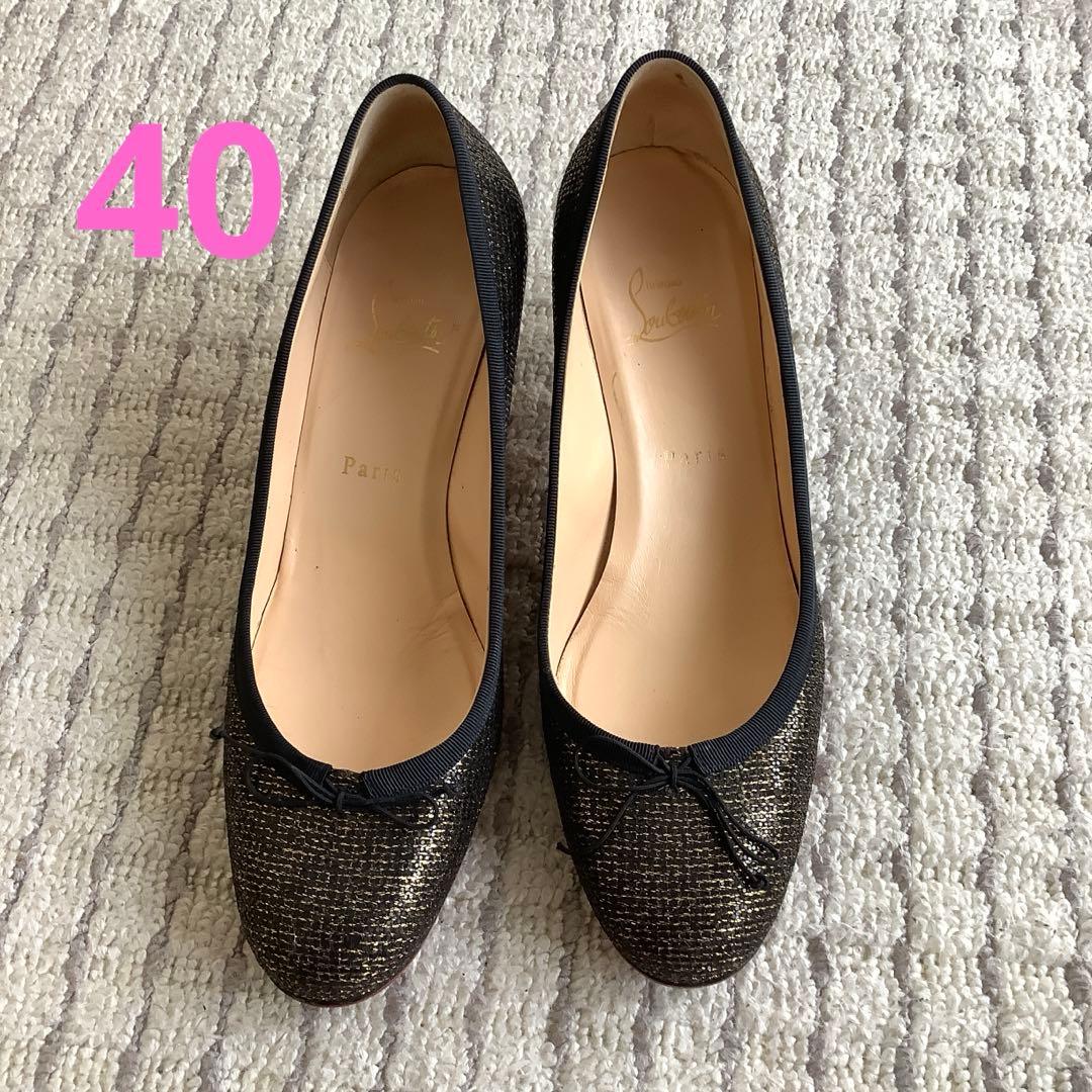 Christian Louboutin ブラック パンプス
