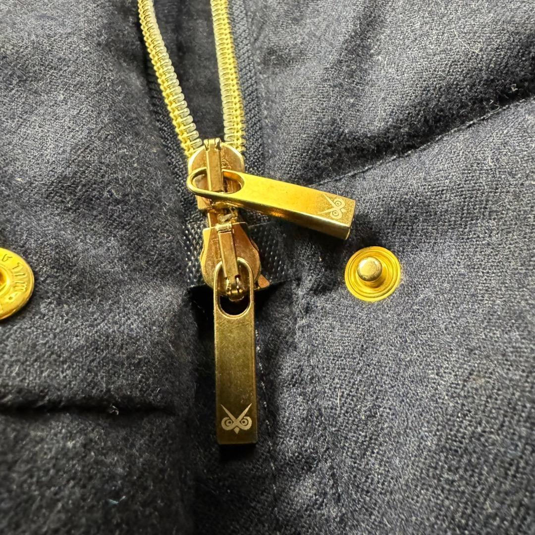 希少✨ロロピアーナ ミネルヴァ グースダウン ダウンベスト Sサイズ　ネイビー