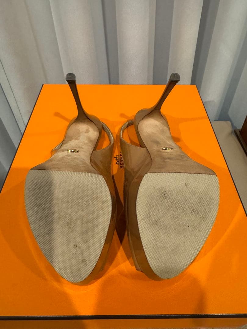 【美品】Sergio Rossi エナメル パンプス サイズ37 イタリア製
