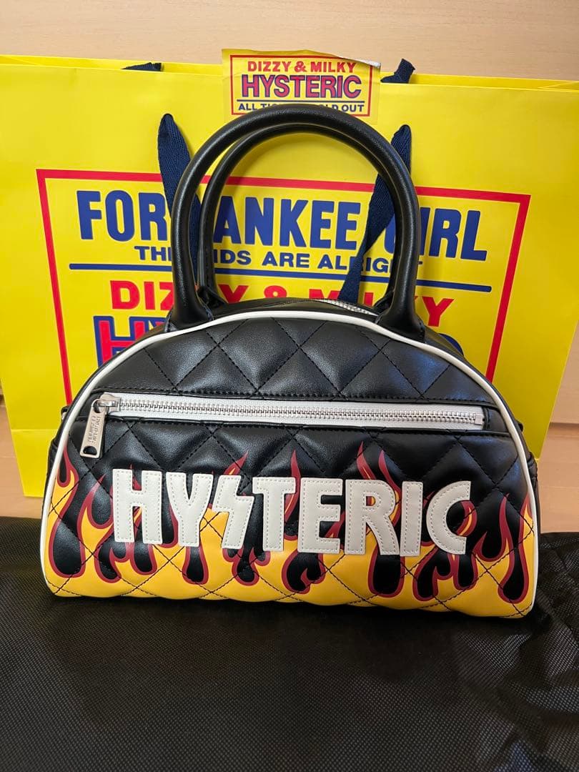 【HYSTERIC GLAMOUR 】HYSTERIC FIRE ボストンバッグ