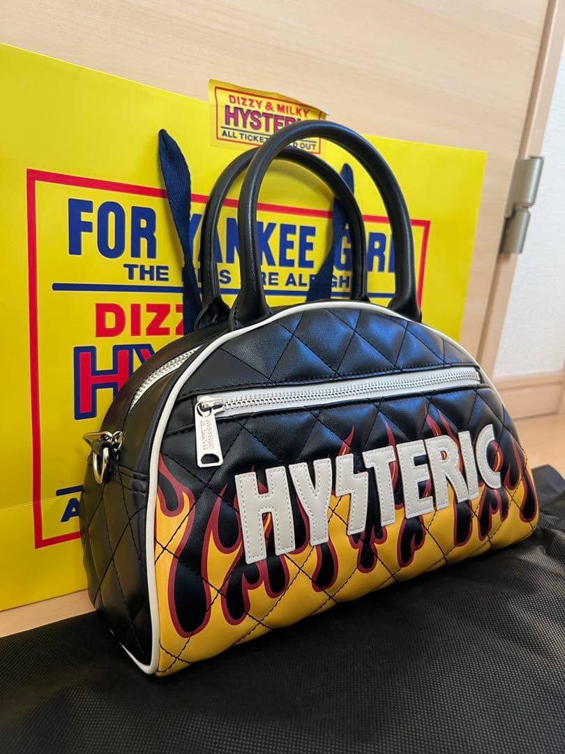 【HYSTERIC GLAMOUR 】HYSTERIC FIRE ボストンバッグ