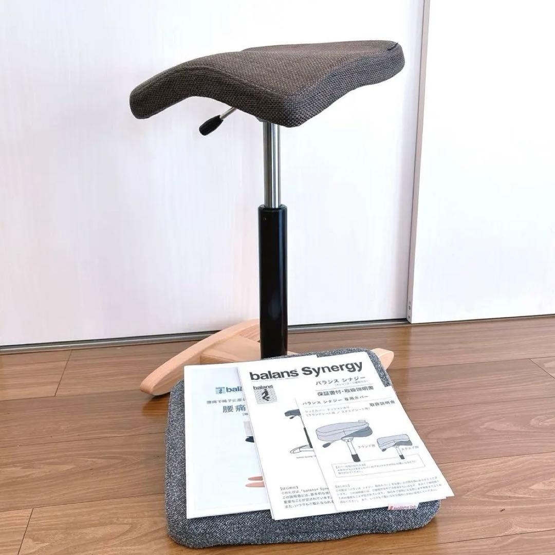 【極美品】balans Synergy バランスシナジー 正規品 姿勢矯正チェア