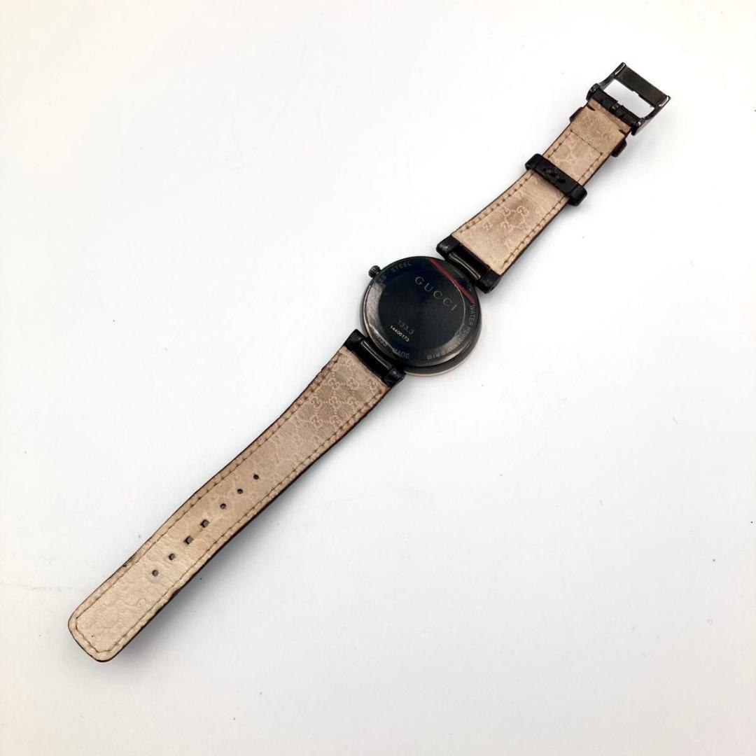 299 グッチ 133.3 腕時計 クォーツ Gロゴ インターロッキング 稼働