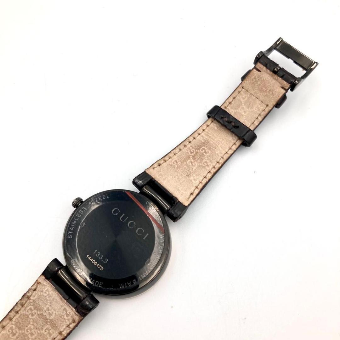 299 グッチ 133.3 腕時計 クォーツ Gロゴ インターロッキング 稼働