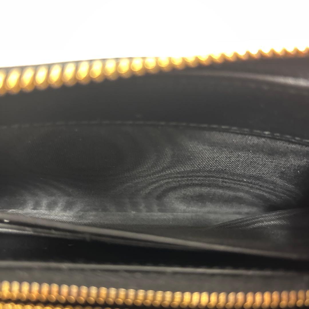 最終値下げ！PRADA プラダ ラウンドファスナー レザー長財布