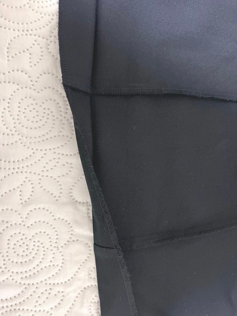 レイヤード2Wayデザインスカート （BLACK）