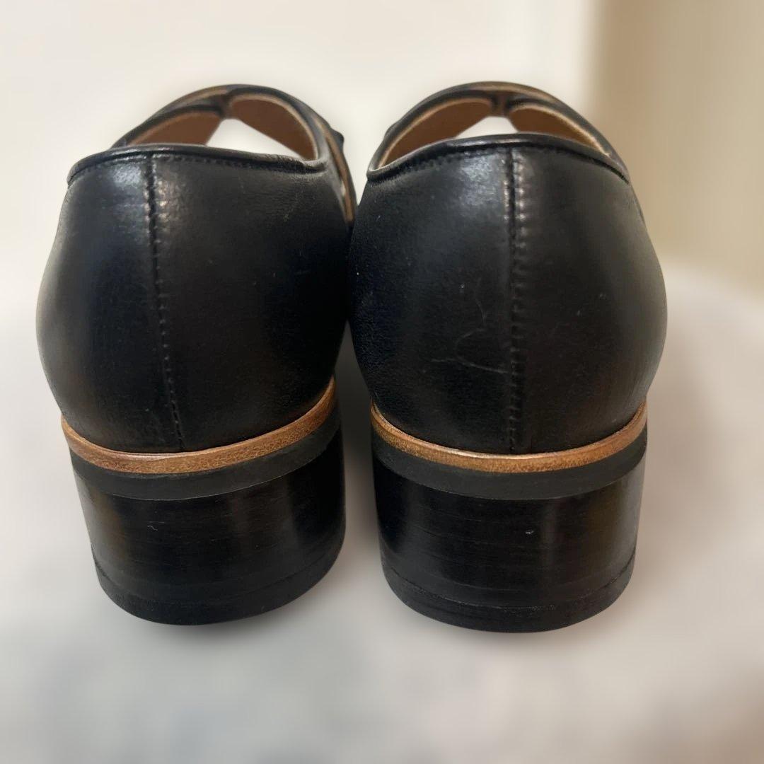 KATIM メリージェンタイプ ローファー パンプス ブラック 37 極備品