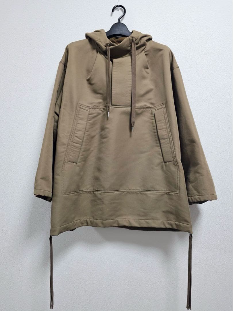 CLANE SIDE OPEN WIDE ANORAK ベージュ サイズ1