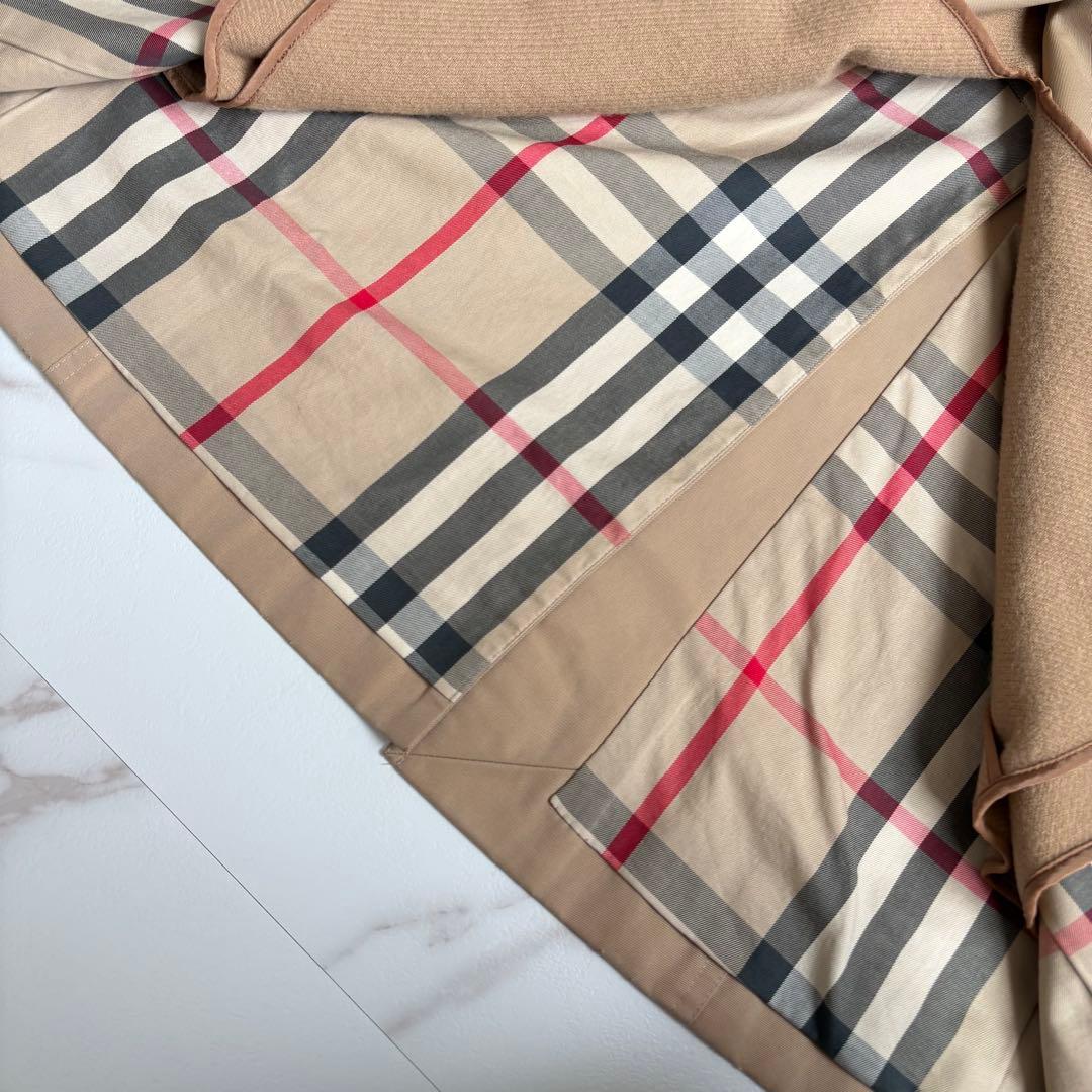 美品◆バーバリーロンドン ライナー付 トレンチコート ハニーベージュ 40 L
