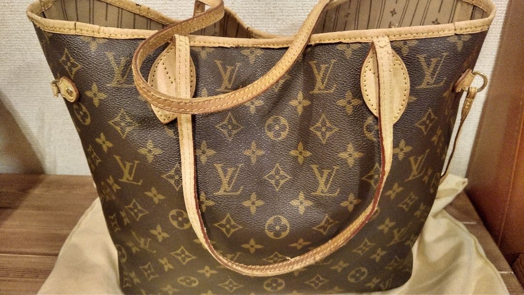 LOUIS VUITTON モノグラム トートバッグ ネヴァーフル M40156