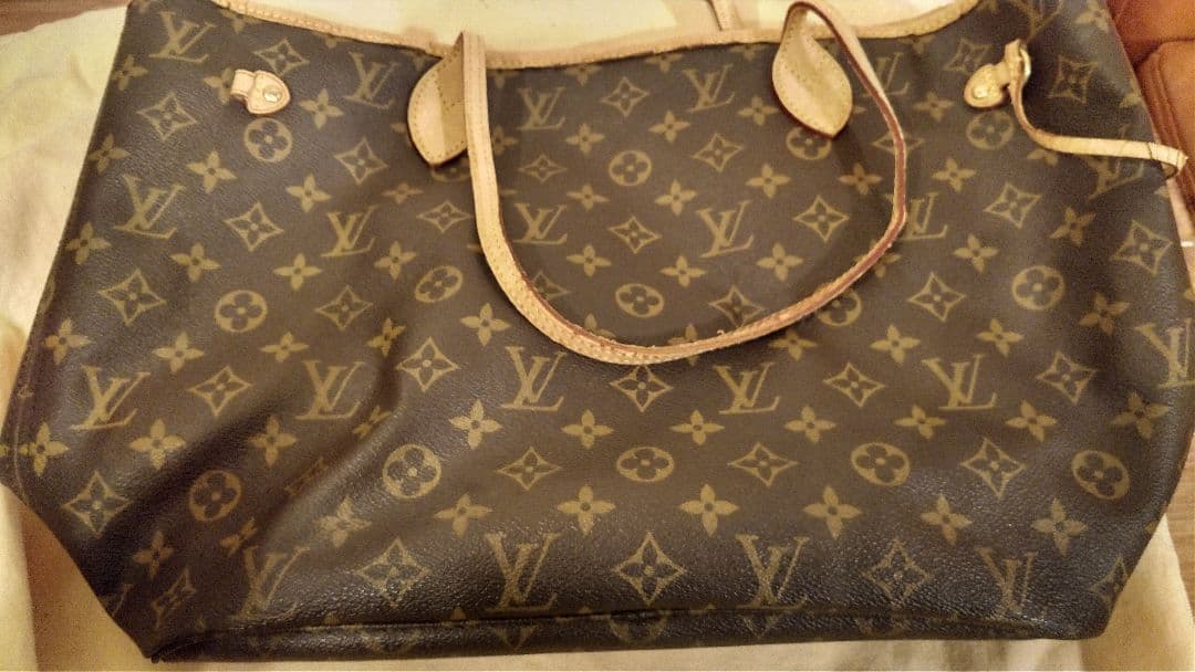 LOUIS VUITTON モノグラム トートバッグ ネヴァーフル M40156