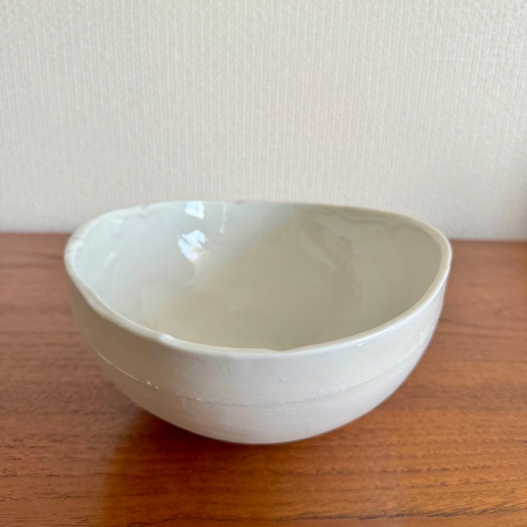 十場あすかさん　楕円鉢　楕円ボウル　磁器製　新品未使用品