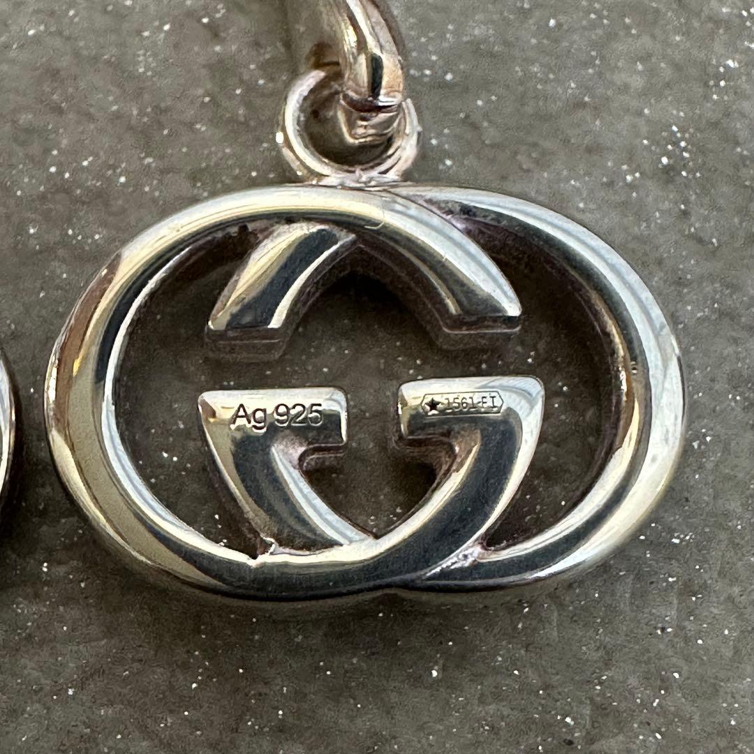 GUCCI グッチ　インターロッキング　ピアス　GG