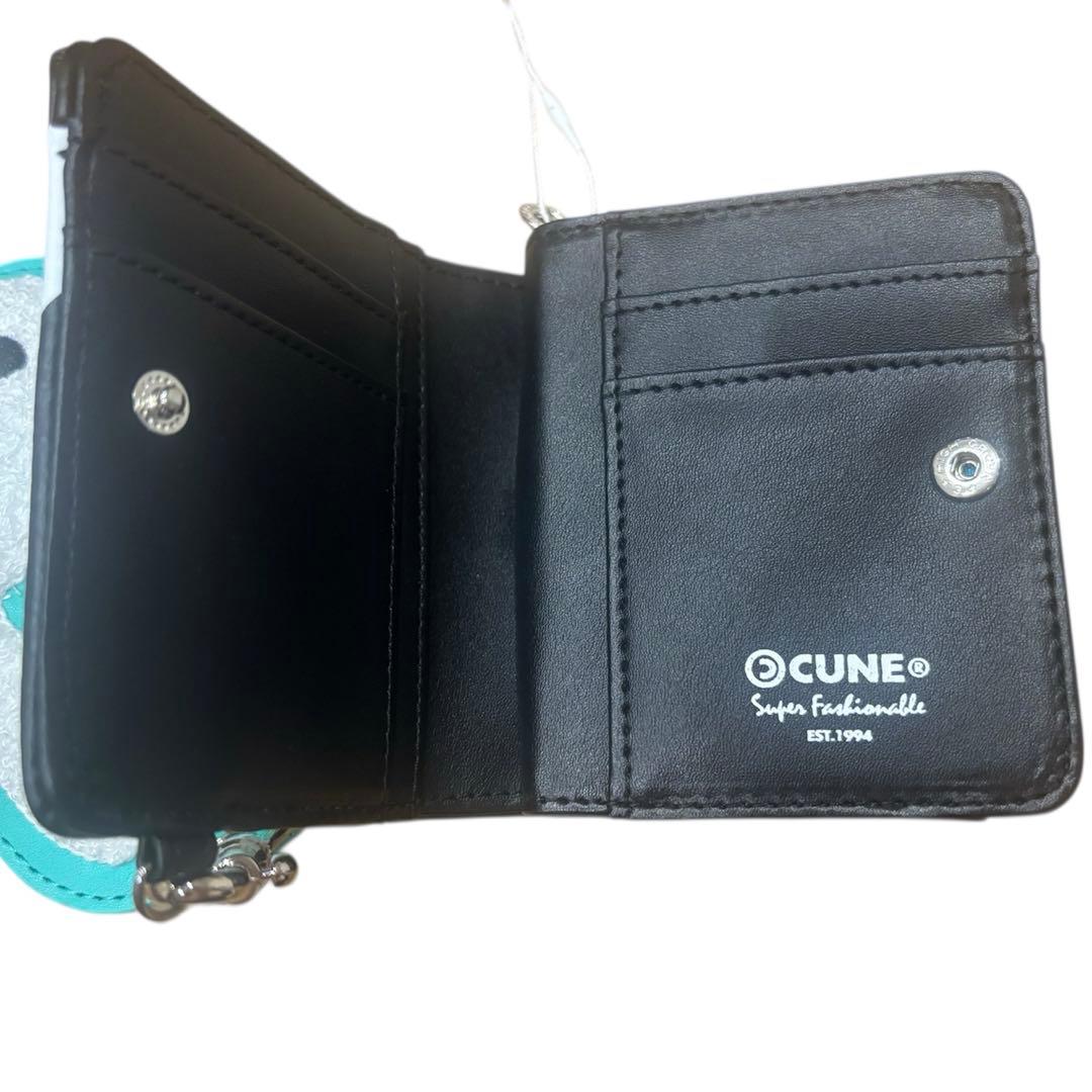 【完売品】CUNE モコモコうさぎストラップ+ウォレット