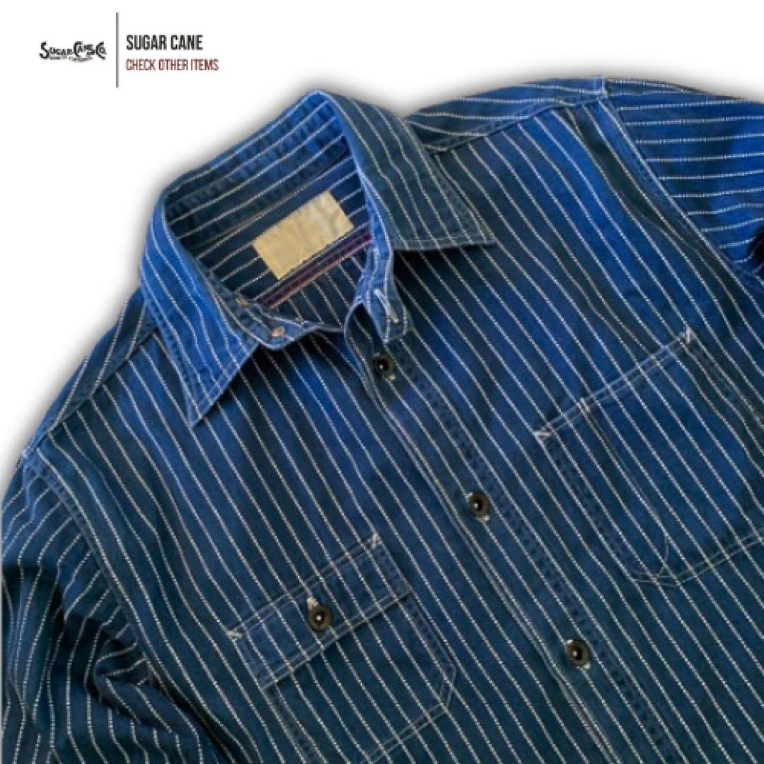 『人気◎』Sugar Cane（シュガーケーン8.5ozウォバッシュワークシャツ