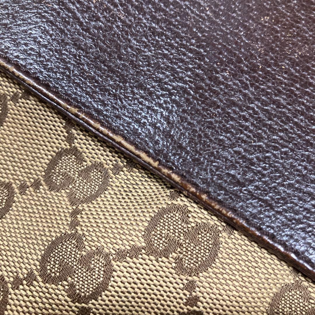GUCCI☆GG柄ボディバッグ