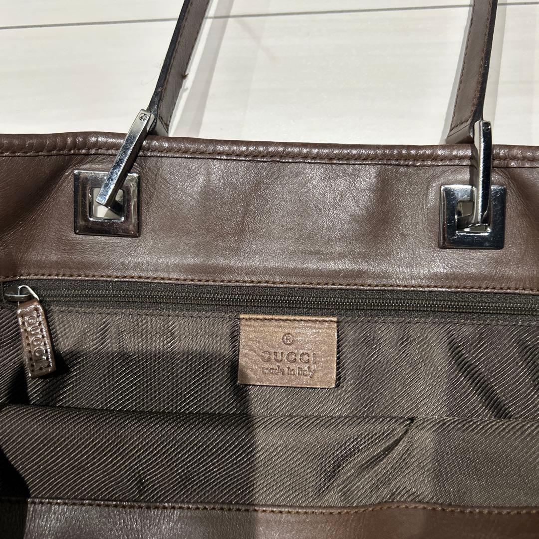 GUCCI グッチ　トートバッグ　ハンドバッグ　GG柄