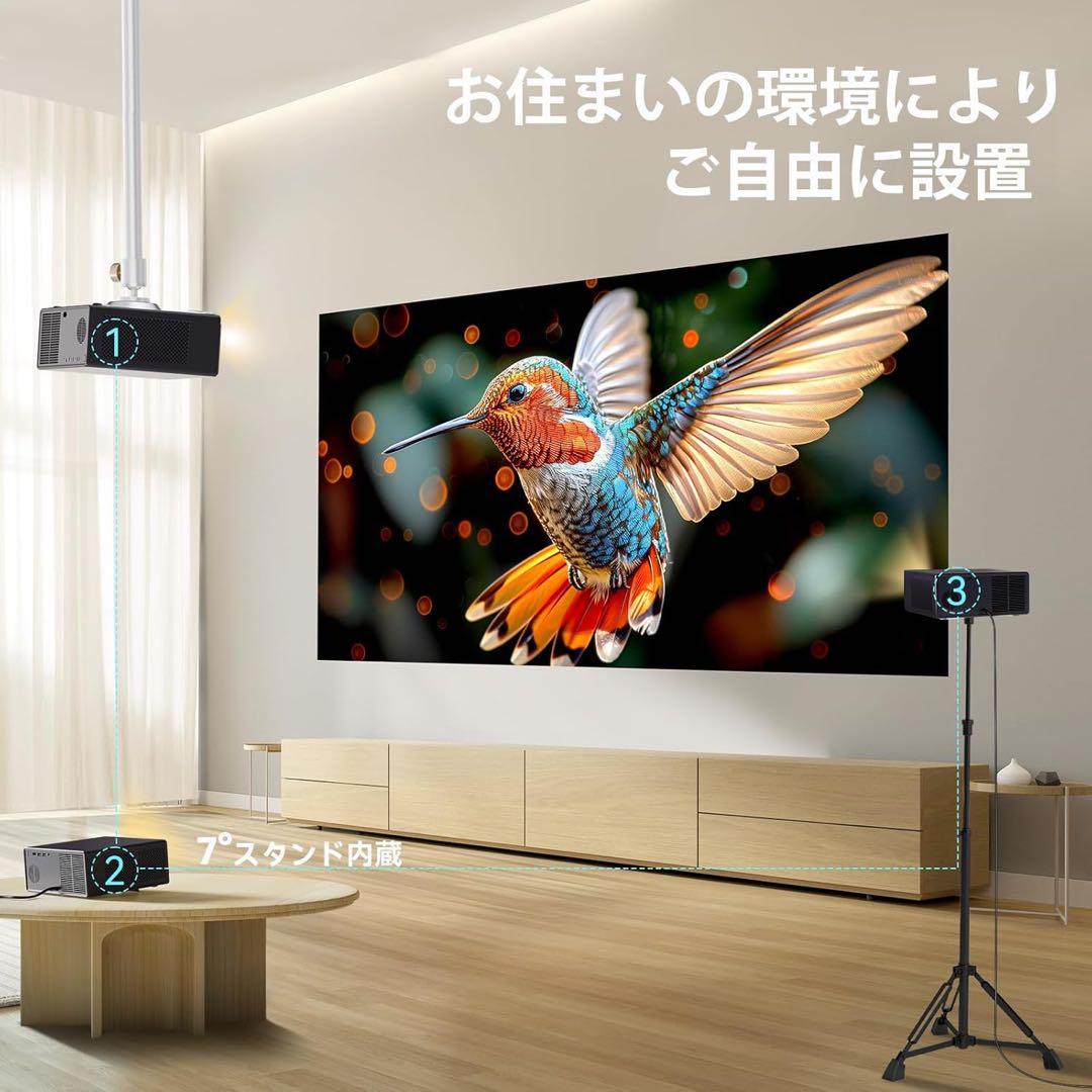 Wanbo X5 Pro プロジェクター超明るい フルHD