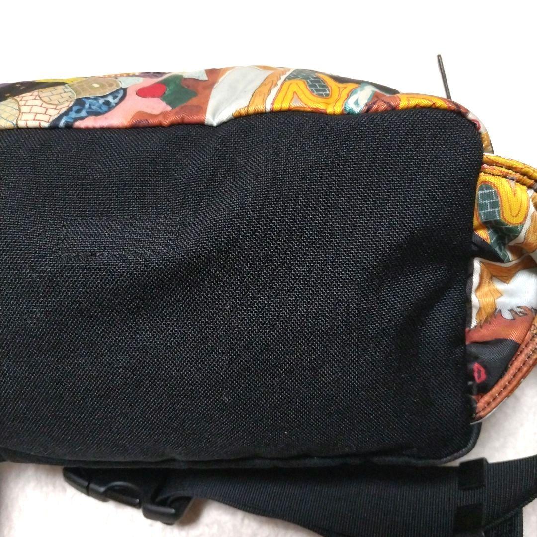 【美品】ポーター×ディーゼル×横尾忠則 コラボ タンカー 総柄 ウエストバッグ