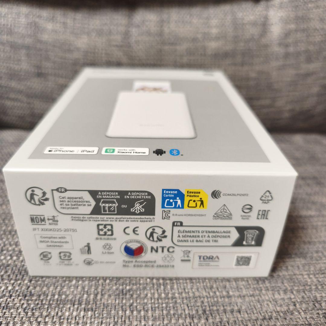 早い者勝ち☆値下げ☆新品未開封☆Xiaomi ポータブル フォトプリンター プロ
