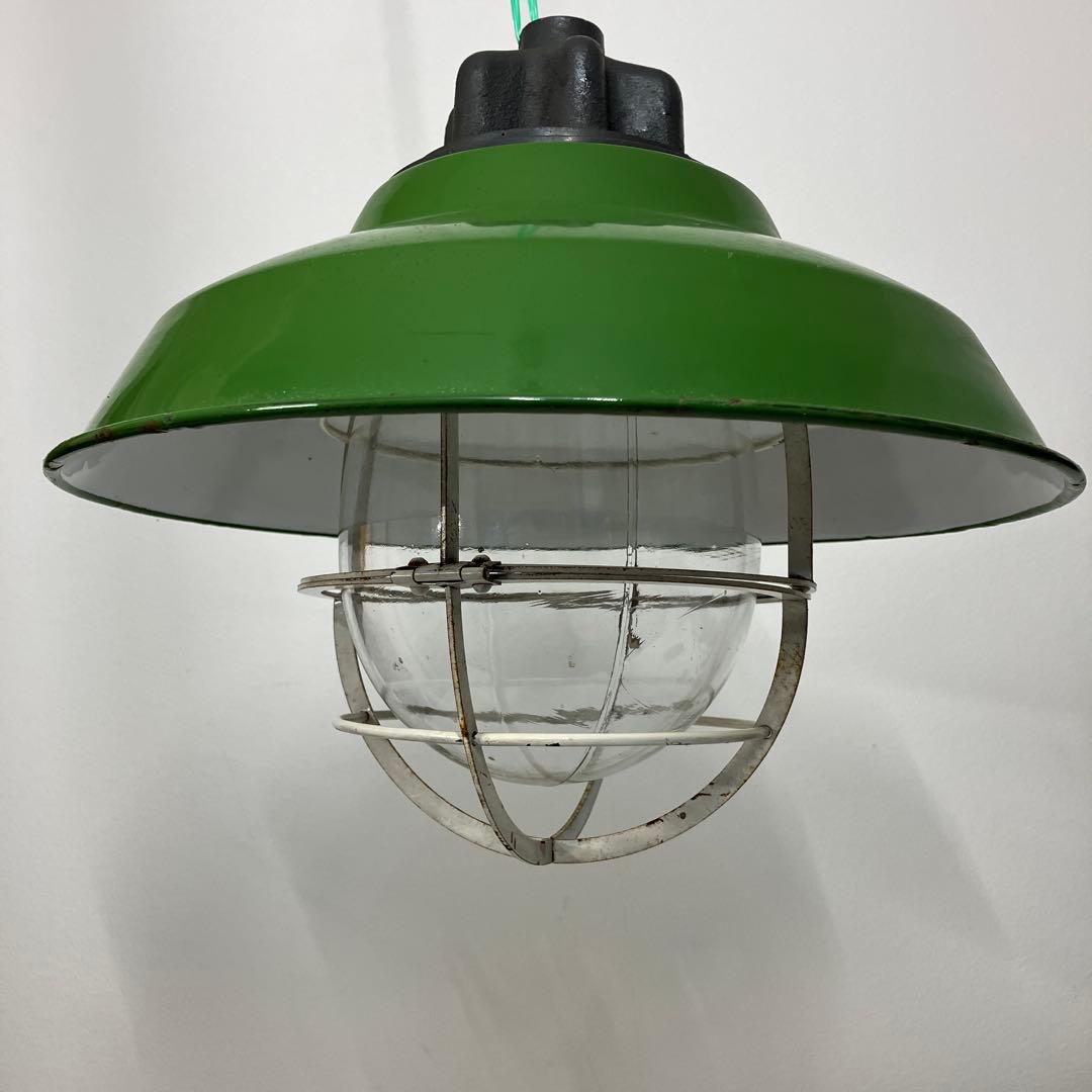 ヴィンテージ 稲葉電機 インダストリアル照明 36cm