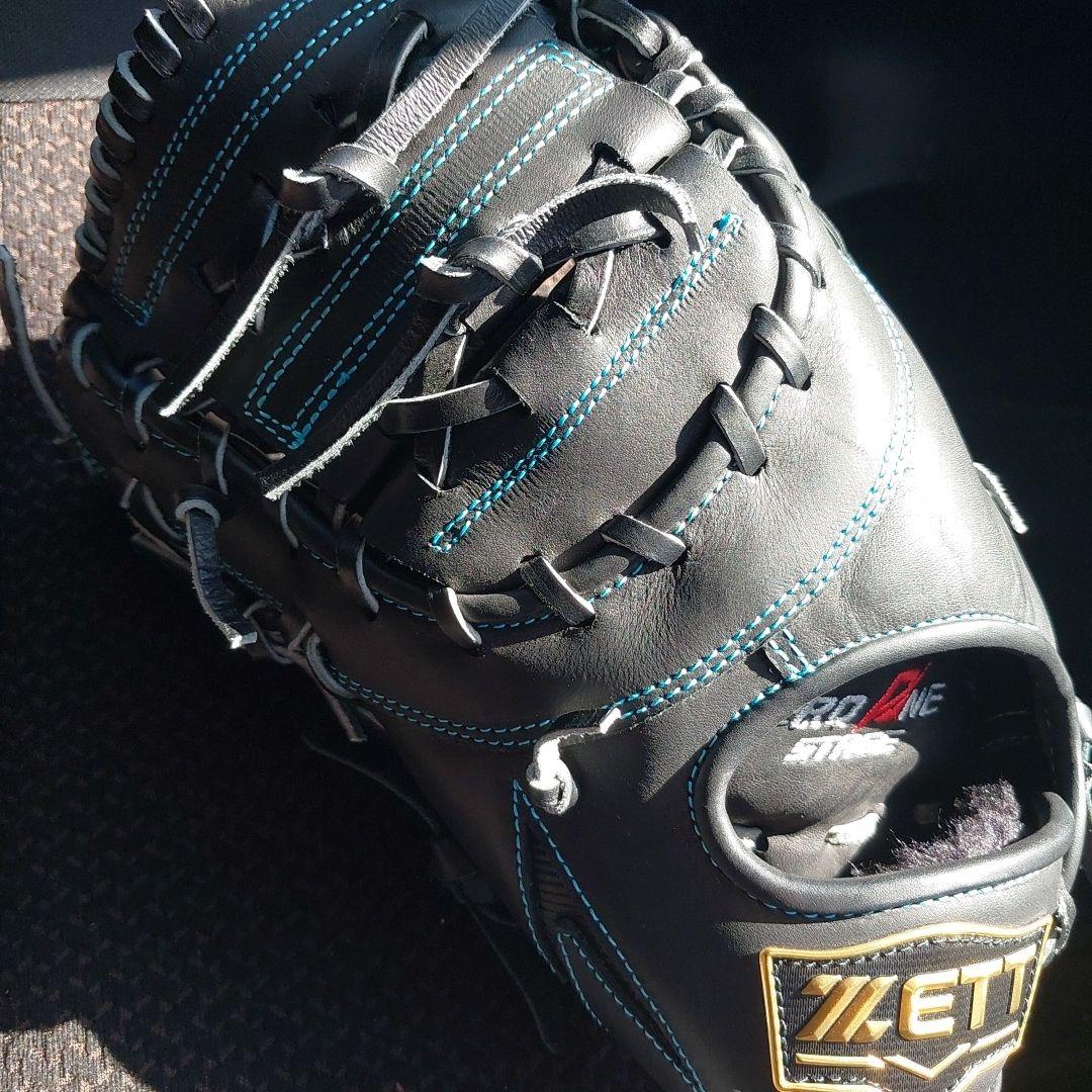 左　ZETT 野球 一塁手 ジュニア 少年軟式ファーストミット ゼロワンステージ