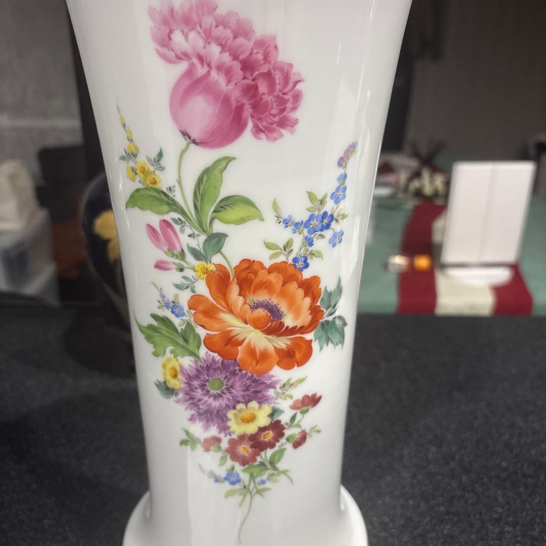 マイセン　花瓶フラワーベース