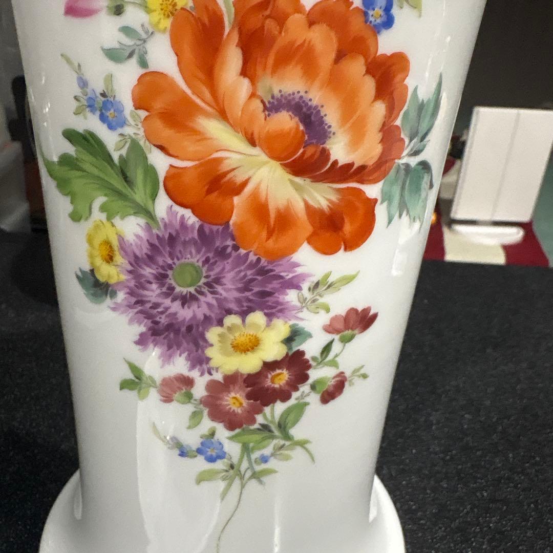 マイセン　花瓶フラワーベース