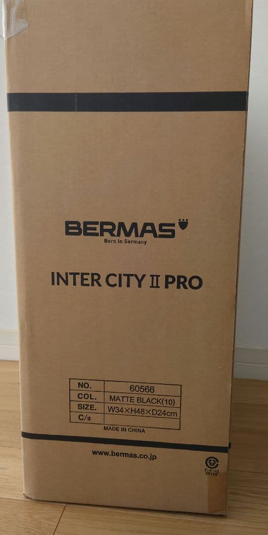 未使用 BERMAS キャリーケース No.60566 キャスターアップグレード