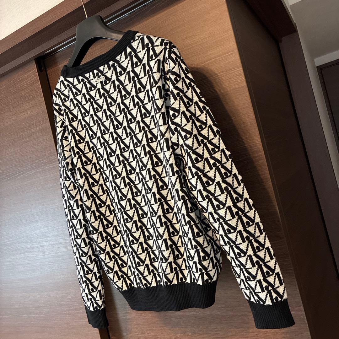 美品☆セントアンドリュース St ANDREWS 総柄ニットセーター『L』☆