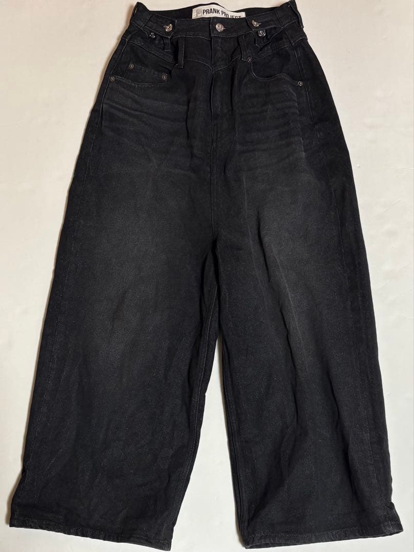 パンツ PRANK PROJECT low crotch loose denim
