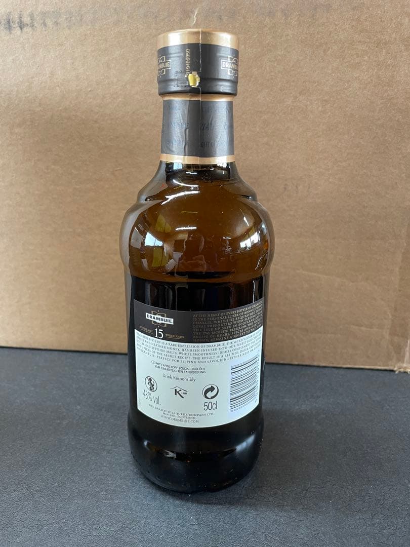 ドランブイ 15年 ボトル未開封 500ml 43% DRAMBUIE 複数あり