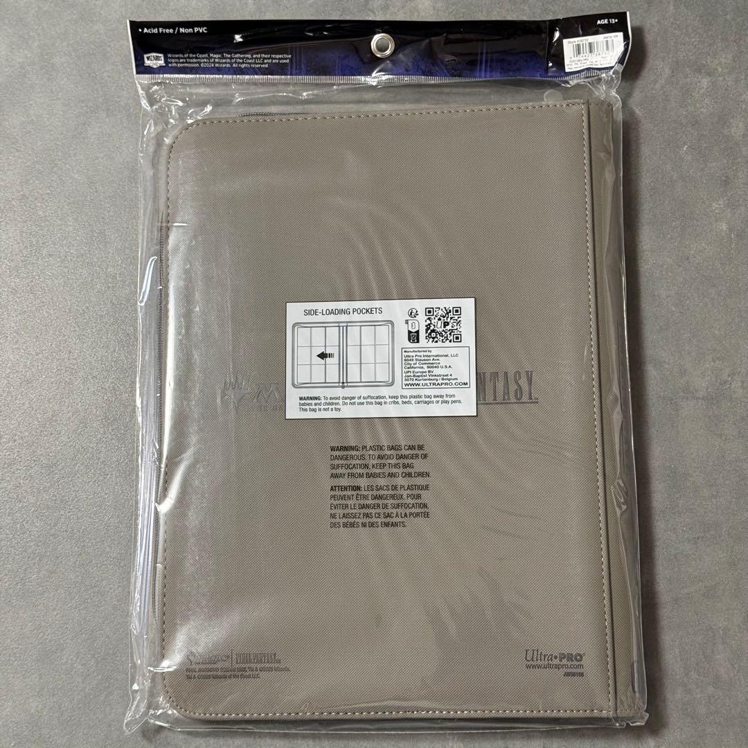 【UltraPro】クラウド・セフィロス バインダー MTG FF ウルトラプロ