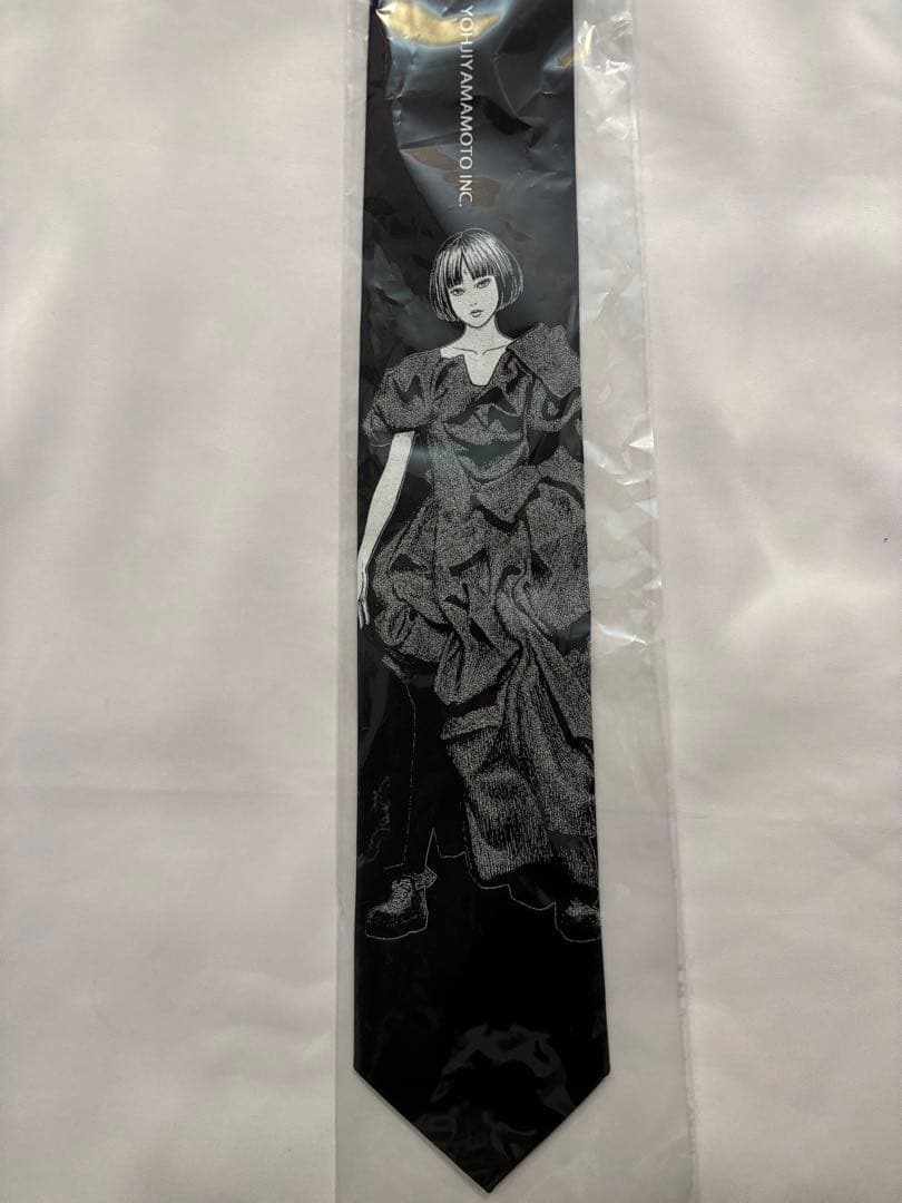 S'YTE 伊藤潤二 ヨウジヤマモト限定 コラボ アザミ ネクタイ シルク