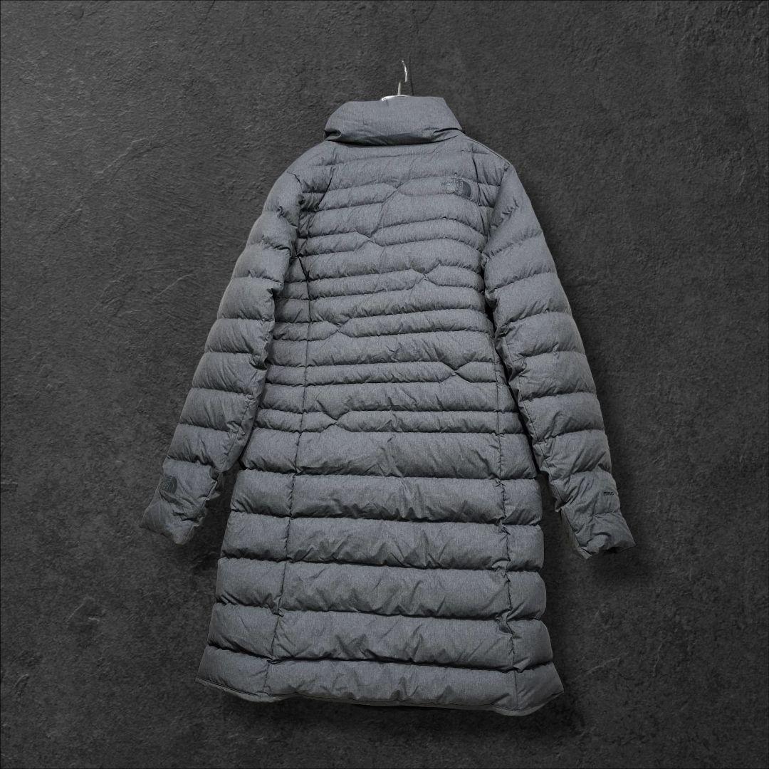 ★希少　ノースフェイス　ロングダウンコート　550 グレー　レディース　M