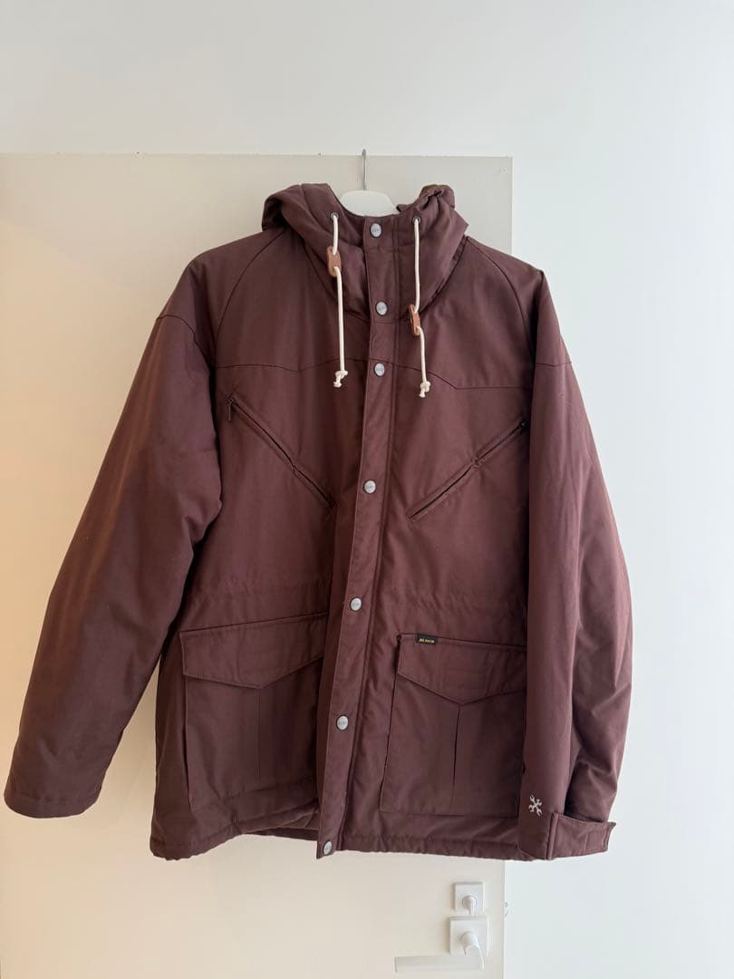 Blucoマウンテンパーカー　Lサイズ　ブラウン