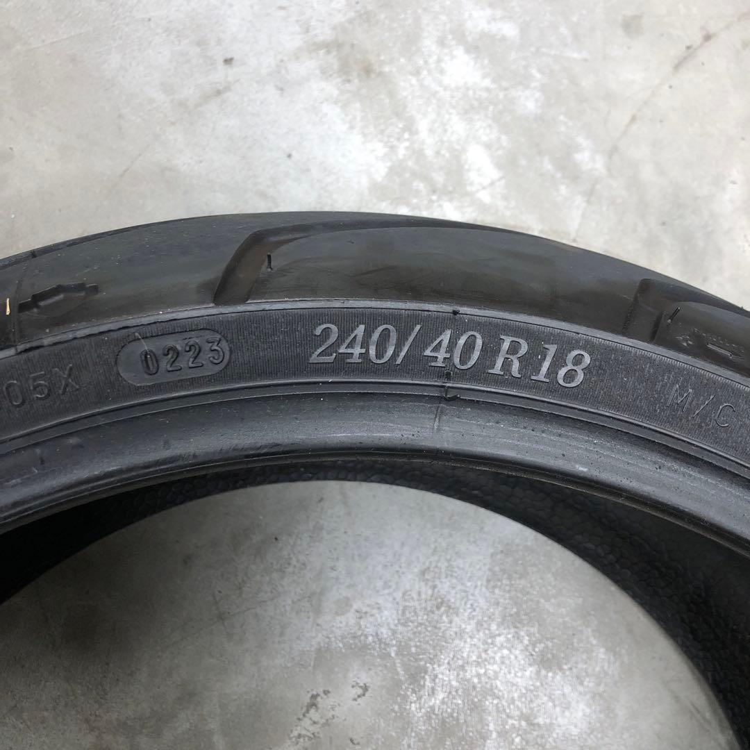 ミシュラン スコーチャー　240/40R18 FXBR VRSCDX等に