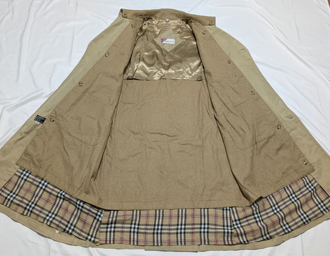 80s　マッキントッシュ トレンチコート マキシ丈　ライナー　ベージュ　入手困難