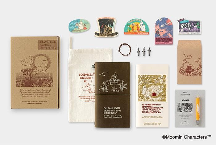 【新品・未使用】トラベラーズノート 限定セット MOOMIN ムーミン一家