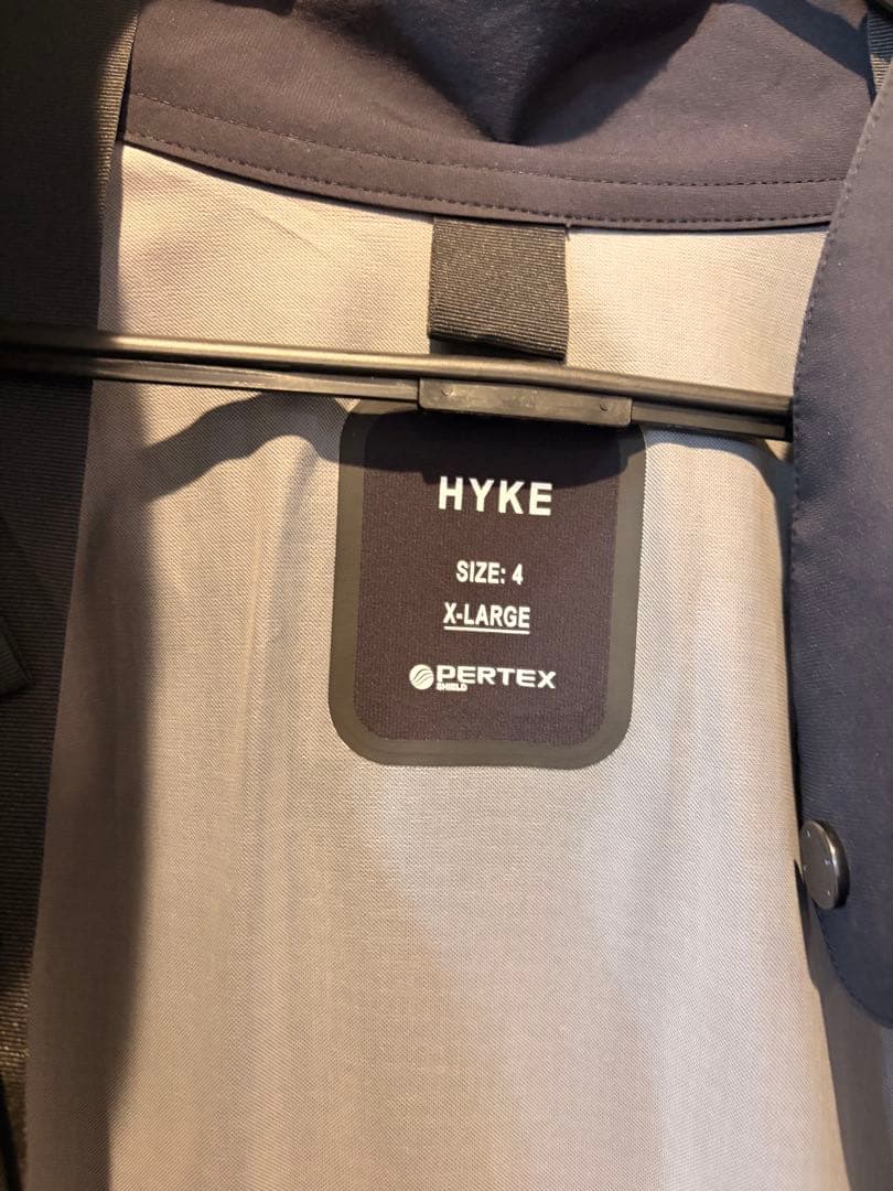 HYKE BIOTOP別注 pertex military coat サイズ4