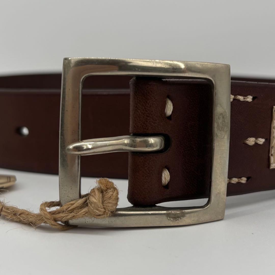 ヴィテージワークス ベルト 29/74 ブラウン レザー 本革 DH5647