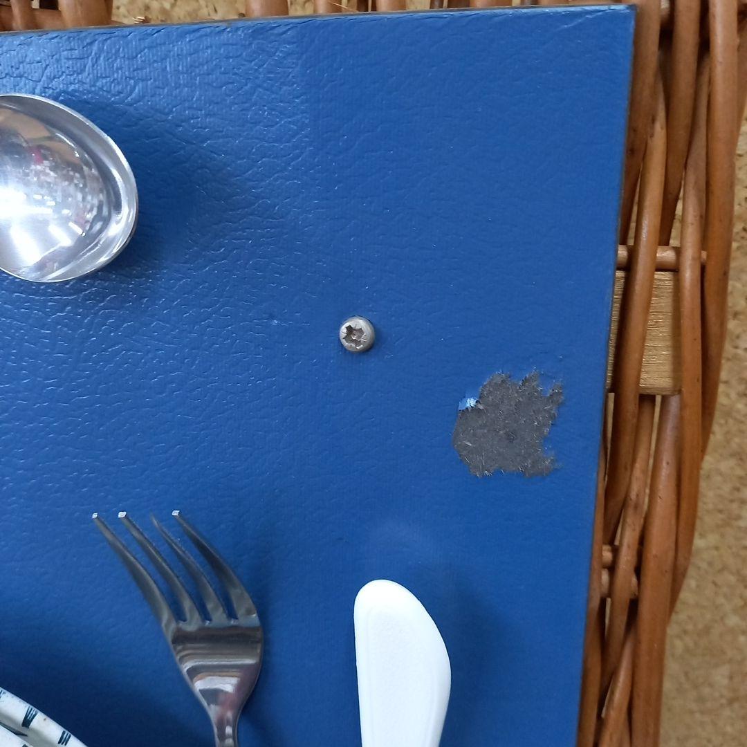 BREXTON　ブレクストン　ヴィンテージ　ピクニックバスケット　2人