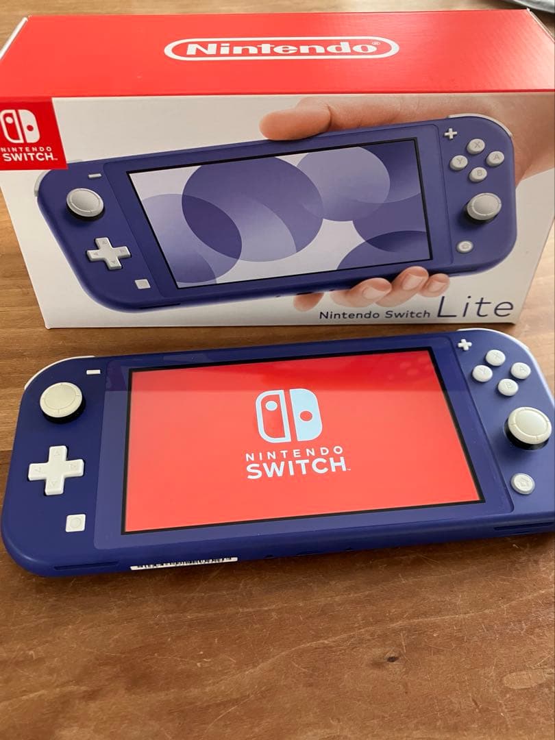 Nintendo Switch Lite ブルー　本体のみ　箱あり